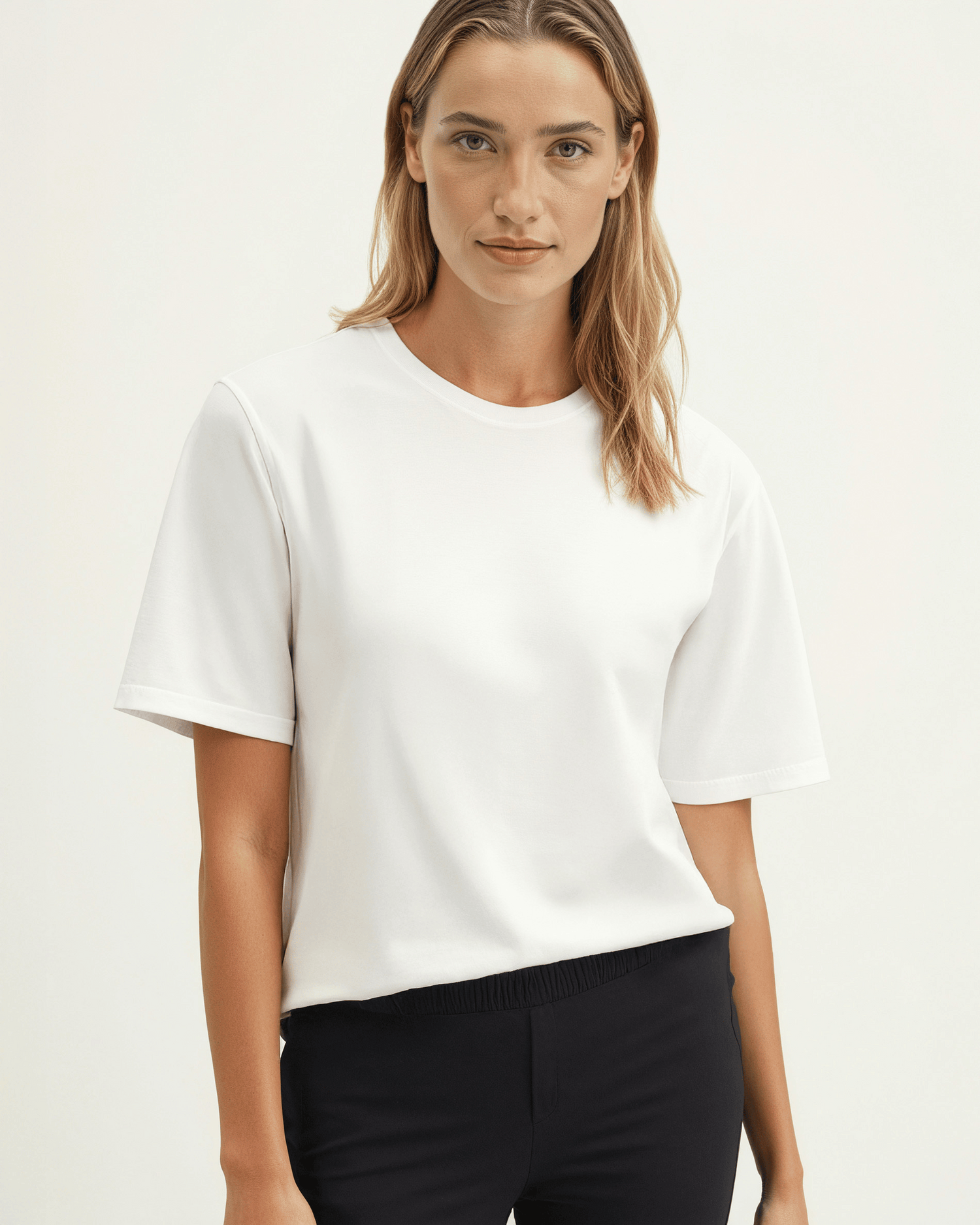 Boxy T-Shirt Weiß