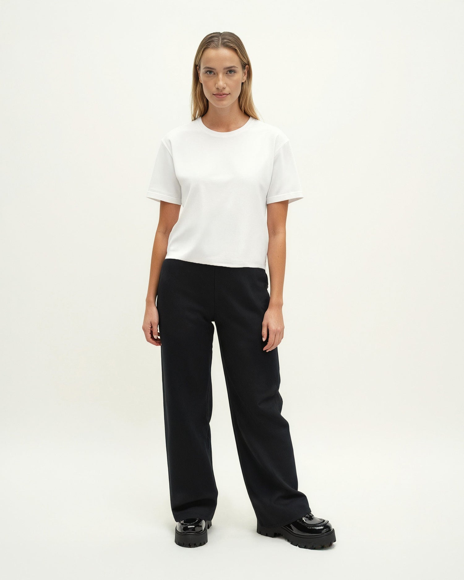 Boxy T-Shirt Weiß