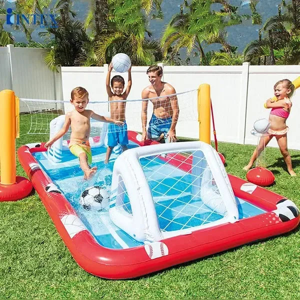 ™Ziponi | בריכת כדורגל מים מתנפחת לילדים, מושלמת למשחקי קיץ בחוץ